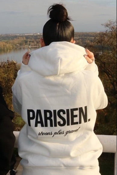 Sweat Parisien blanc