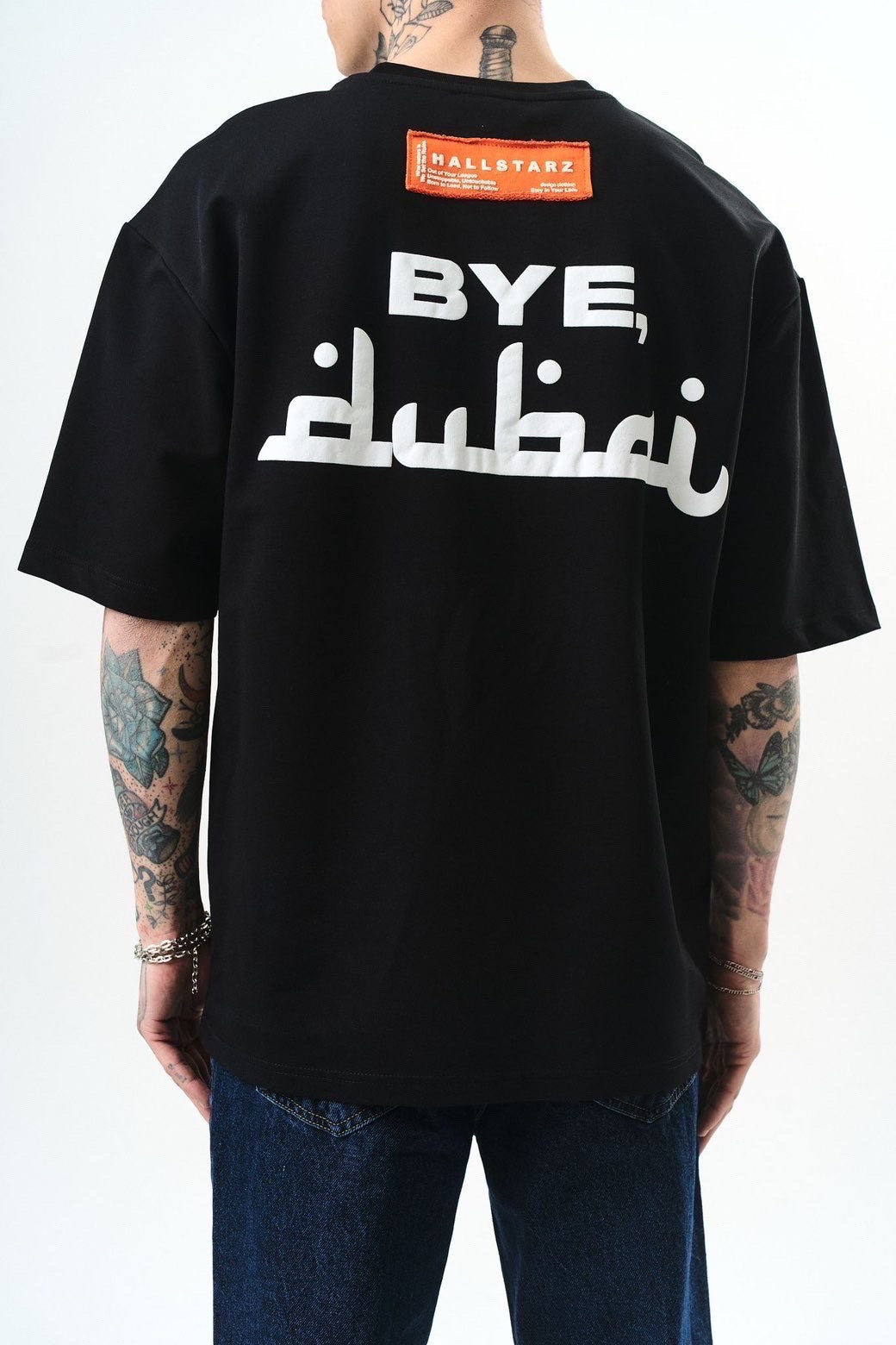 T-shirt Bye Dubai noir